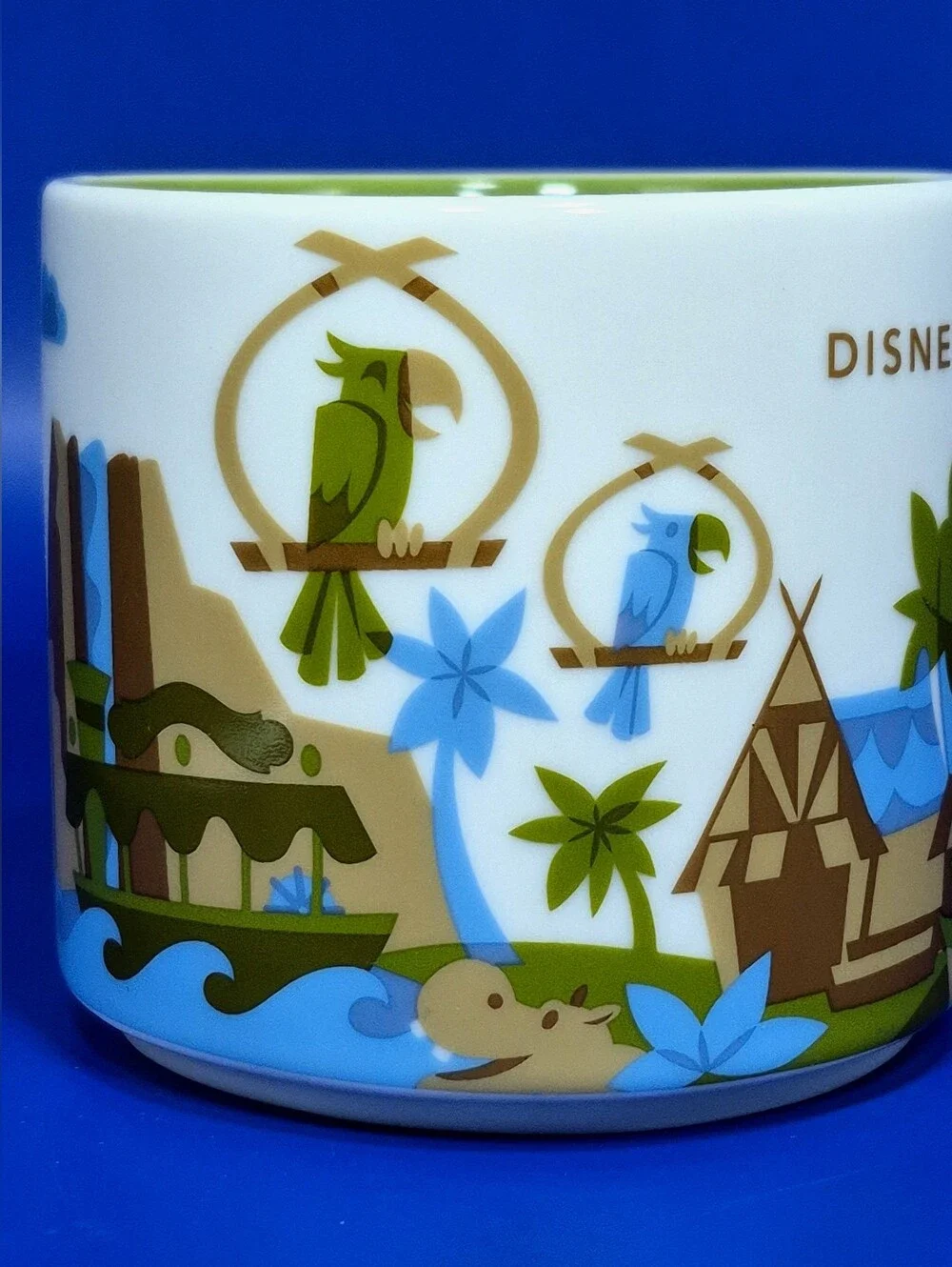 Starbucks Disneyland Adventureland You Are Here Mug 14oz (Like New, No Box)